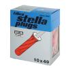 Stella plugg 10x49 - Röd