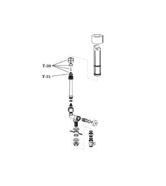 Tbh. flottörventil TF