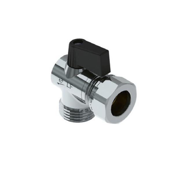 Eurotermo vinkelkulventil Utv.gg. x Cu