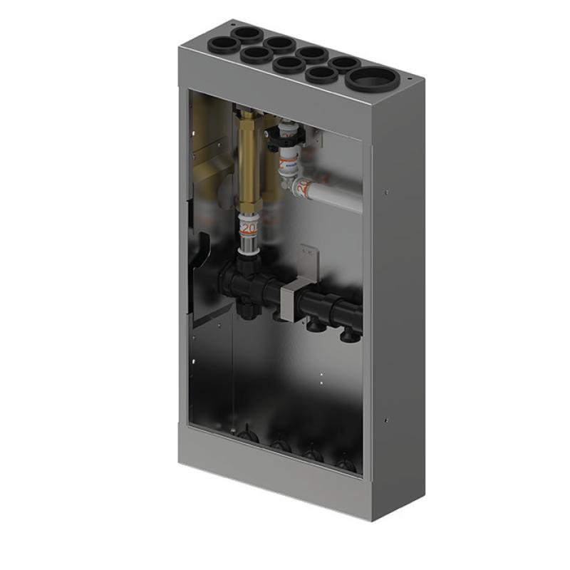 Uponor Ready Port fördelarskåp 3 TV300