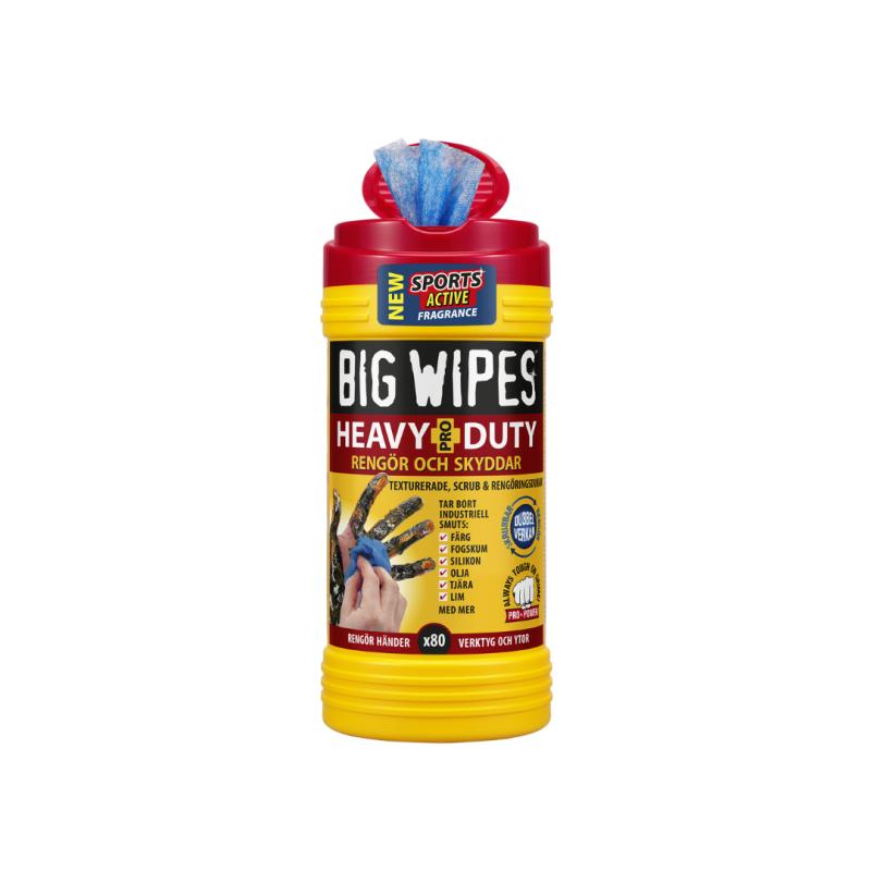 Big Wipes Heavy Duty, 80 dukar