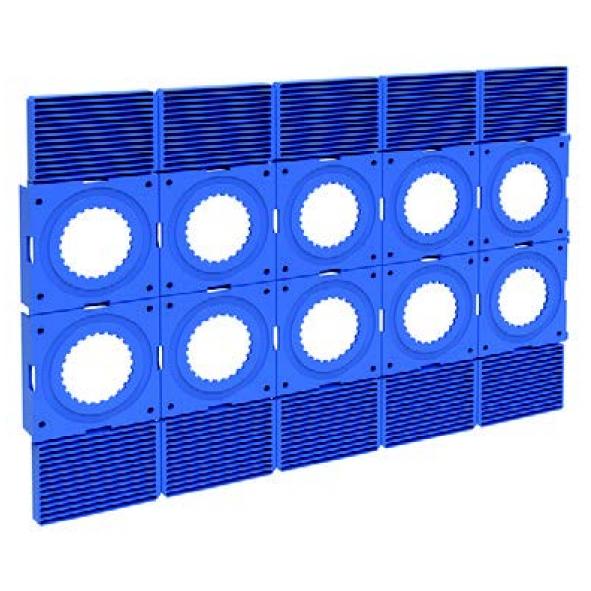 Vatette V6 montageplatta Blå