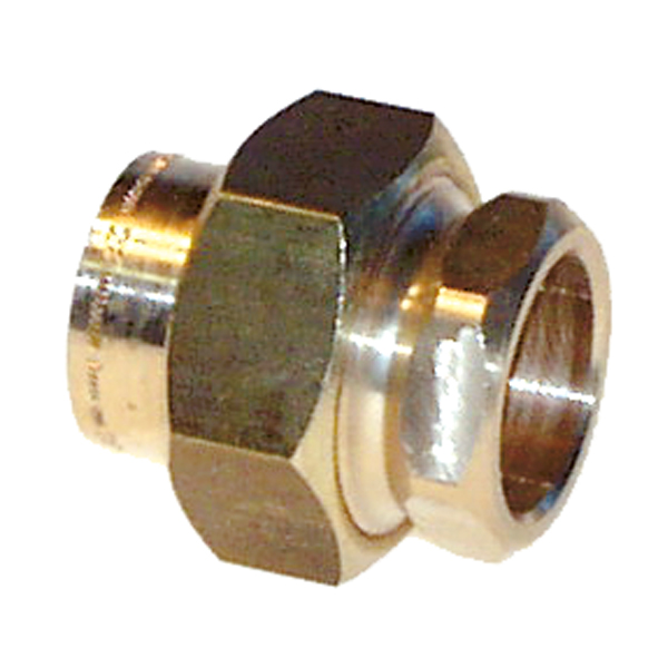 Rak koppling Cu x Cu