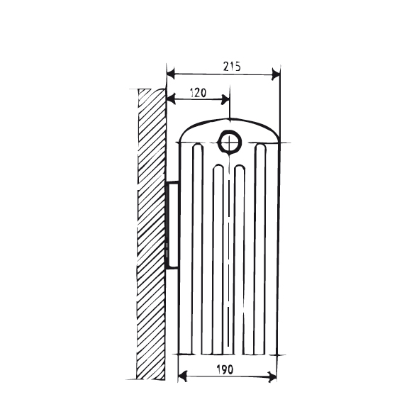 Triplex Höjd: 295 mm