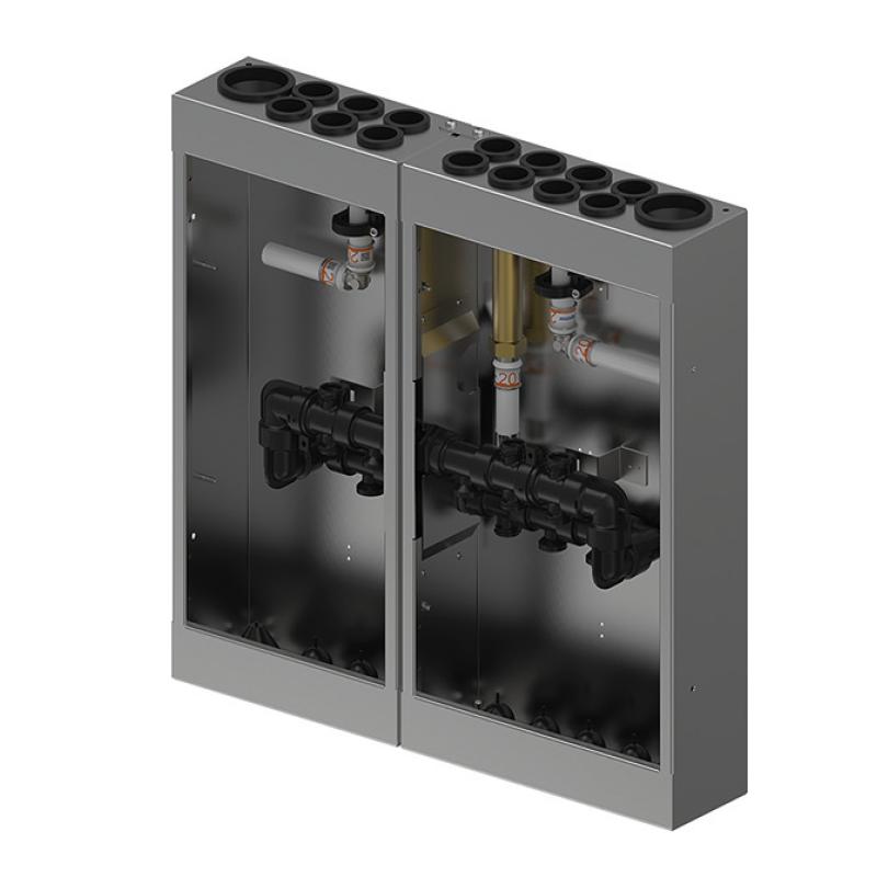 Uponor Ready Port fördelarskåp MO550 8+5