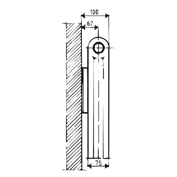 Lenhovda Sektionsradiator REX 980 mm