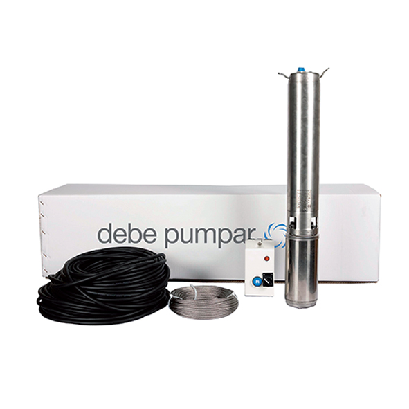 Debe pumppaket GRC 9 3-fas 4”