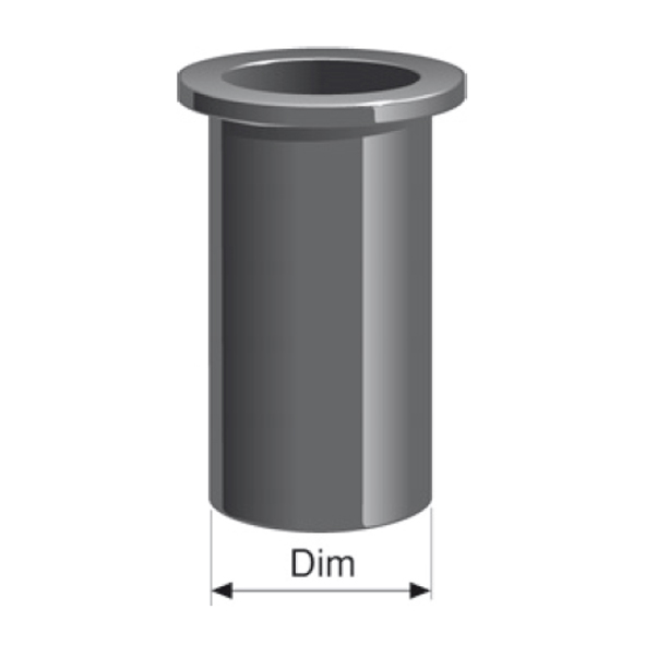 Övergångsrör för betongrörsmuff