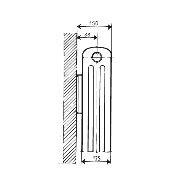 Duplex Höjd: 740 mm