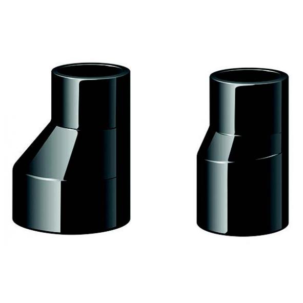 Apparatförminskningsrör excentrisk