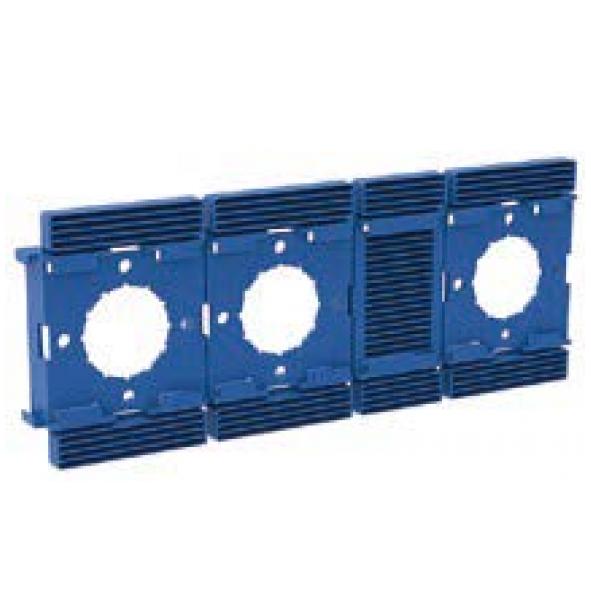 Vatette V6 montageplatta 60/160/150 c/c Blå