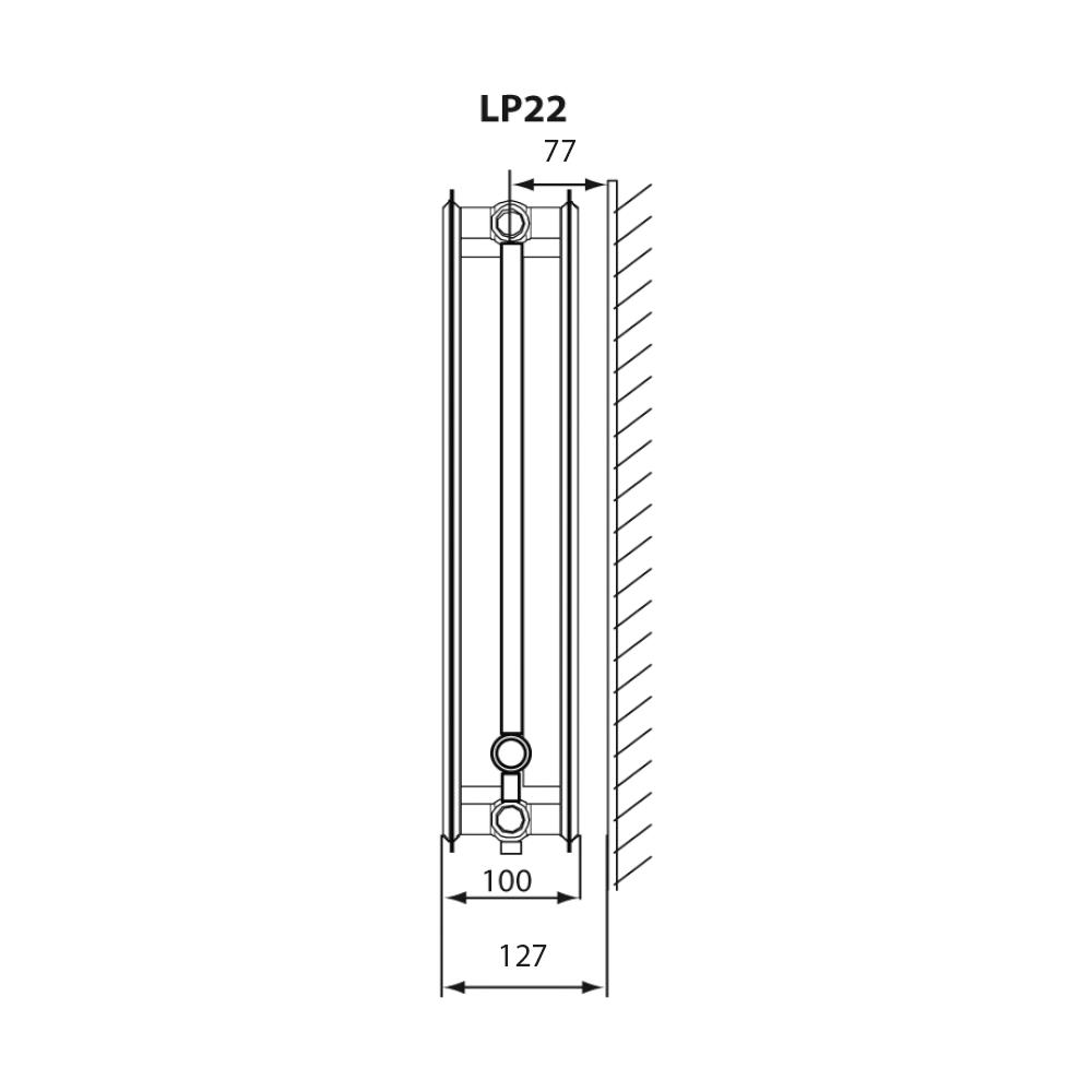 LP-Flex radiator 22